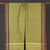 Traditional Kanchipuram Stripes Cotton Saree with Thread Border