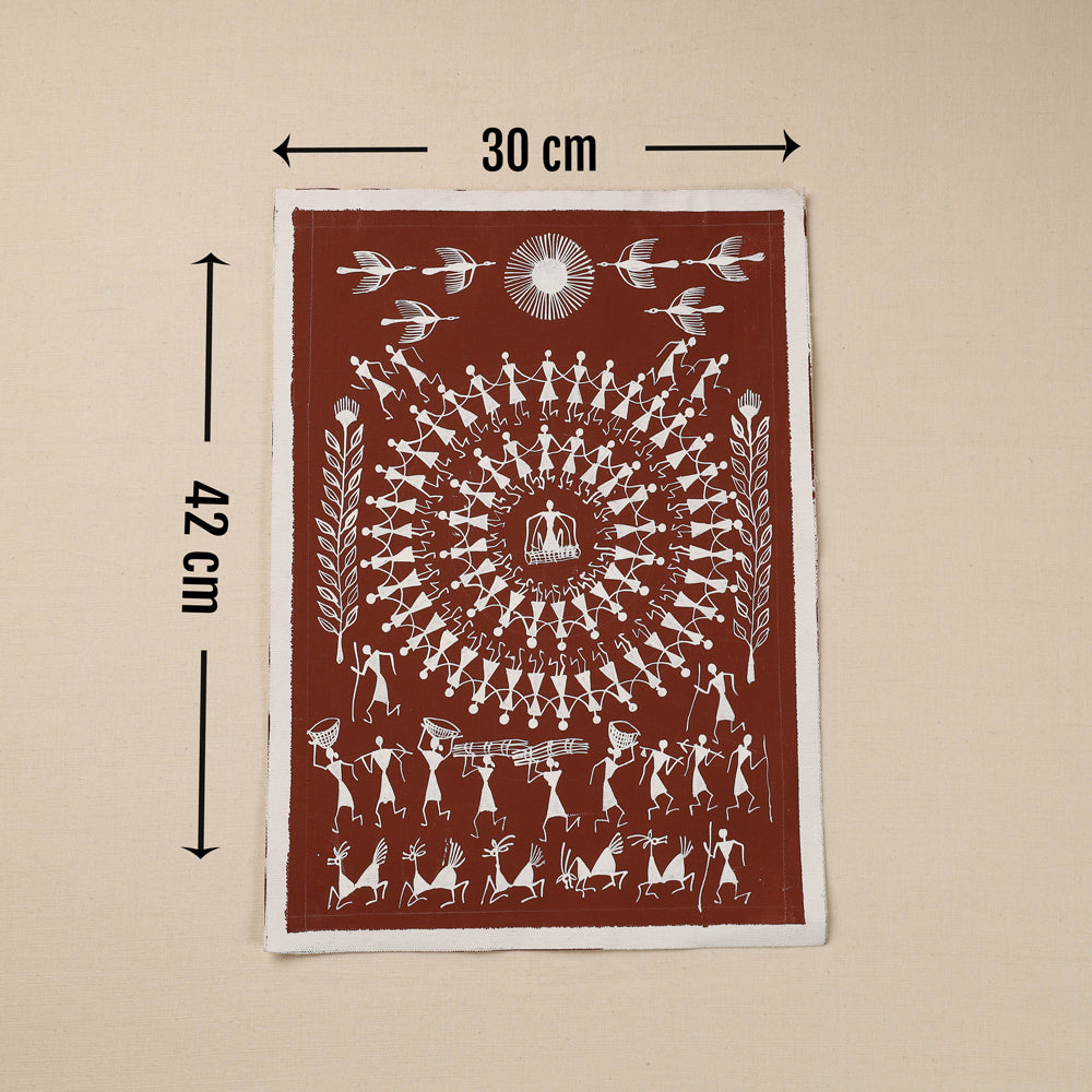 Buy Traditional Warli Painting by Raah Creations Online in India ...