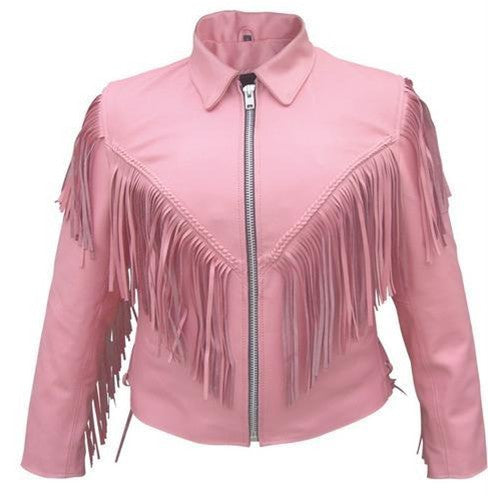 pink motorcycle gear