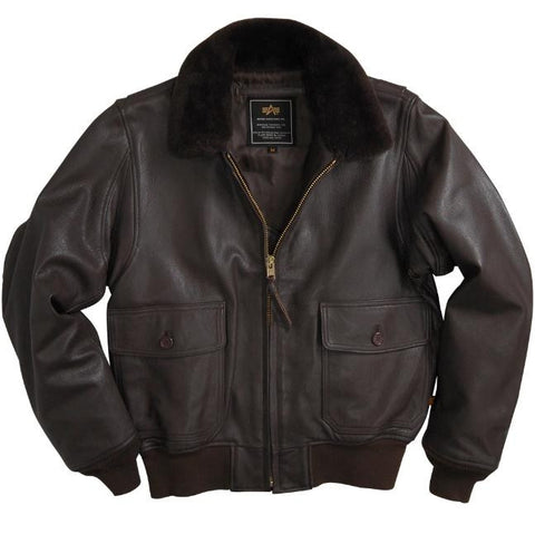Classic Biker Leather — Men's Military jackets