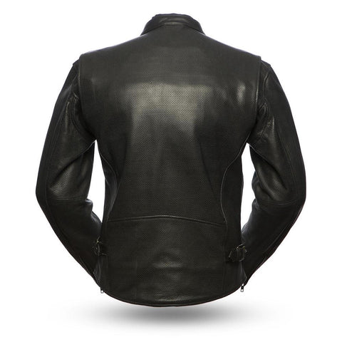 Classic Biker Leather — Turbine Perforated Naked Leather Motorcycle ...