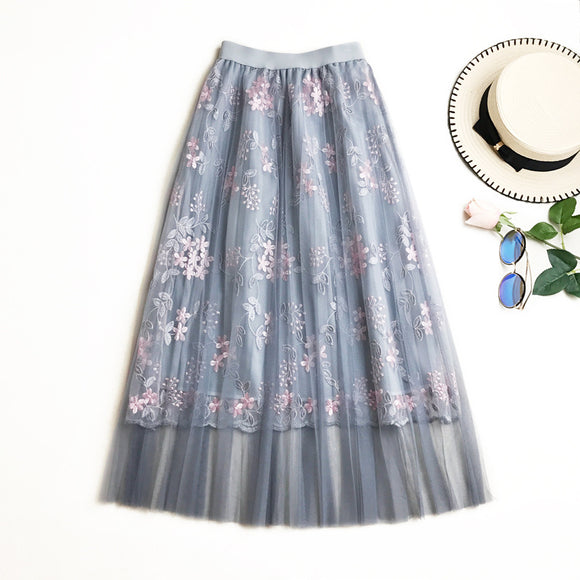 embroidered tutu skirts