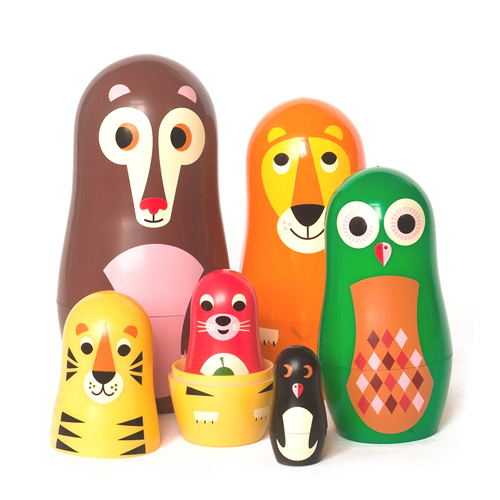 plastic nesting dolls