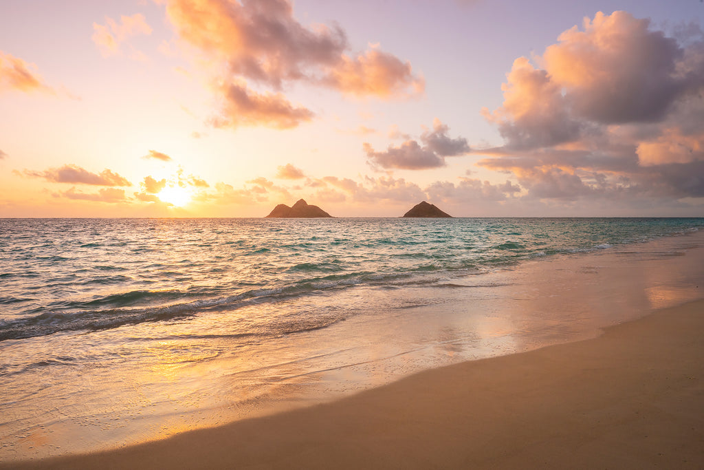 Lanikai beach sunrise