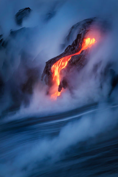 Fine art photograph of Lava in Hawaii. 