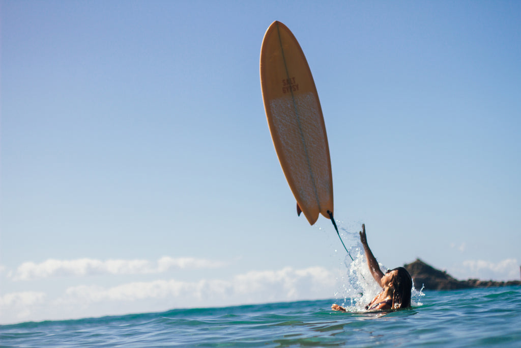 Salt Gypsy releases new colourways across their women's surfboard range www.saltgypsy.com #saltgypsy #saltgypsyboards #womenwhosurf #styleinthelineup #femalesurfers