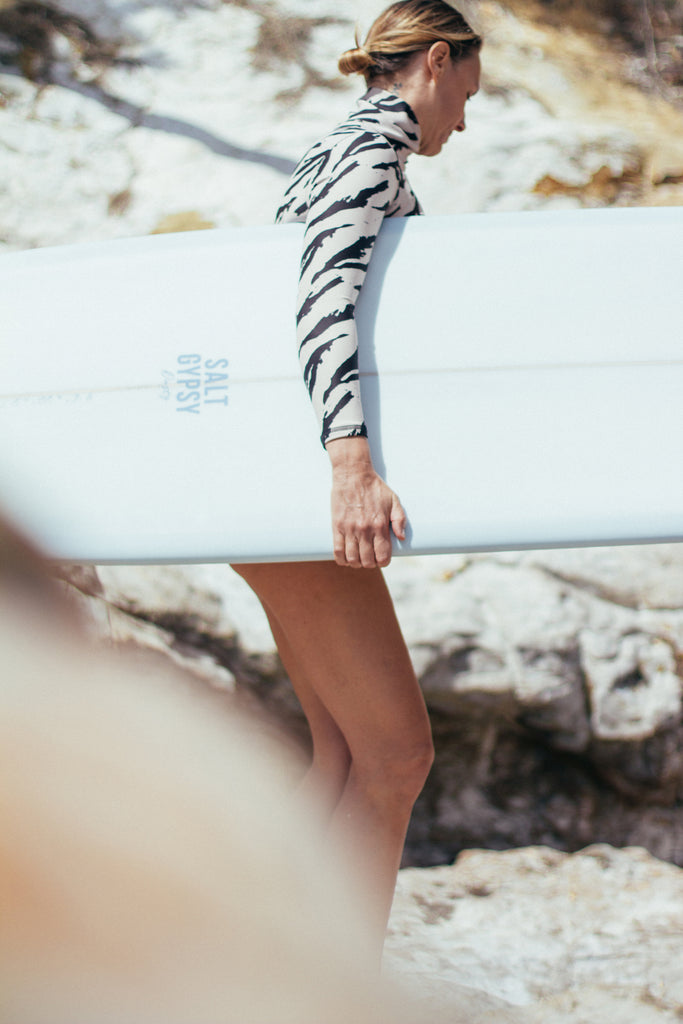 Salt Gypsy releases new colourways across their women's surfboard range www.saltgypsy.com #saltgypsy #saltgypsyboards #womenwhosurf #styleinthelineup #femalesurfers