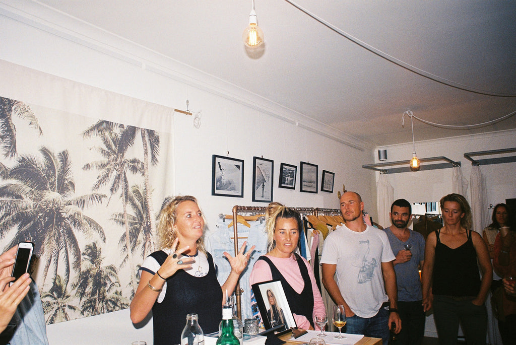 Whiskey & Wetsuits - Atmosea VIP evening at women's surf store, Sea Bones Byron Bay