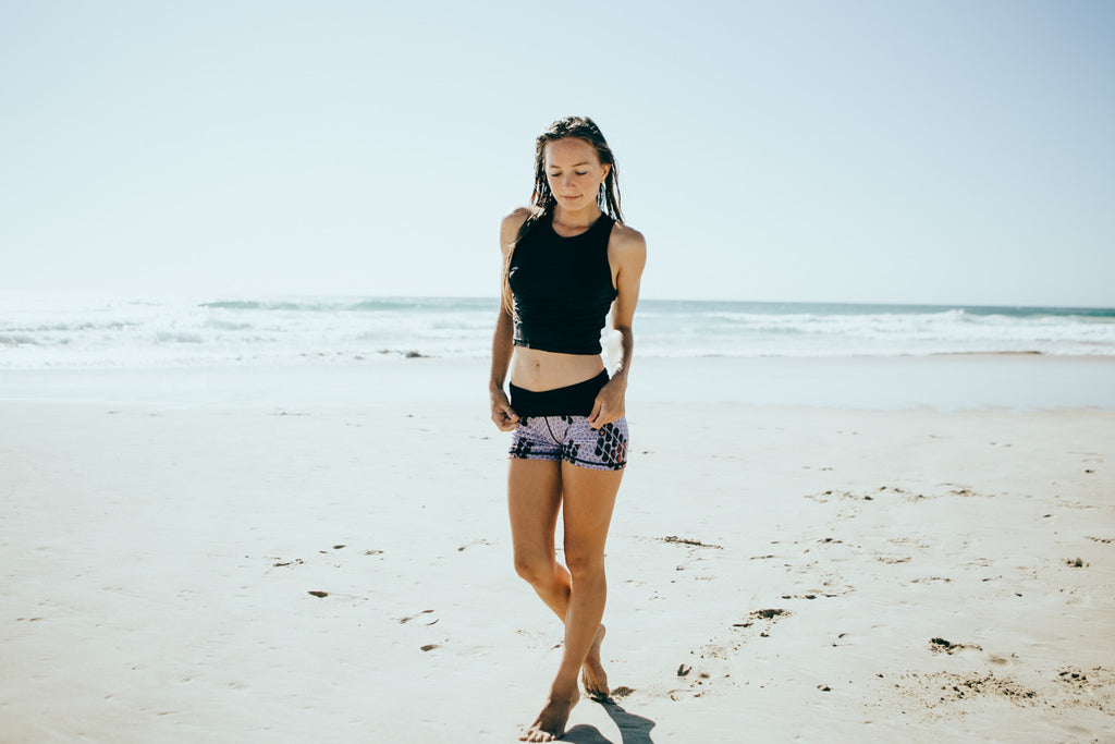 Shay Maclean shot by Francisco Tavoni for Salt Gypsy sustainable surfwear