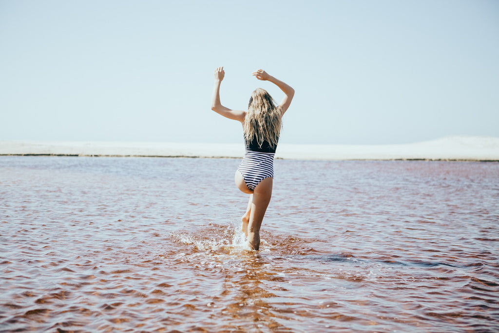 Shay Maclean shot by Francisco Tavoni for Salt Gypsy sustainable surfwear