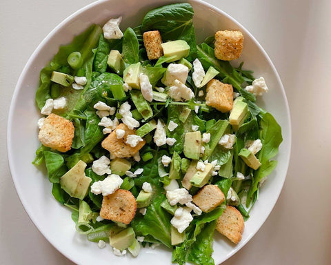 Triple greens salad