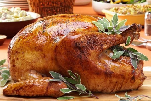 Thyme roasted turkey