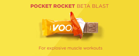 Pocket Rocket Beta Blast for explosive workouts