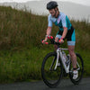 Samantha Sugden Voom ambassador cycling uphill