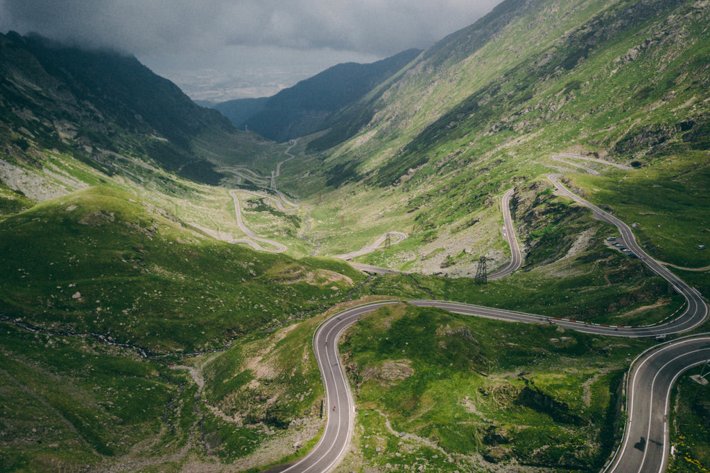 Transfagarasan Road in Romania