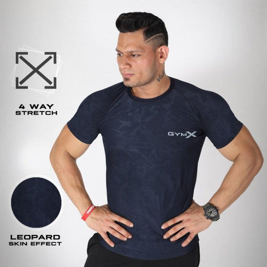 Blade Full Sleeve GymX Tee: Persian Blue