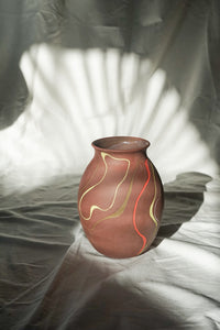 Painted Red Clay Pot s
