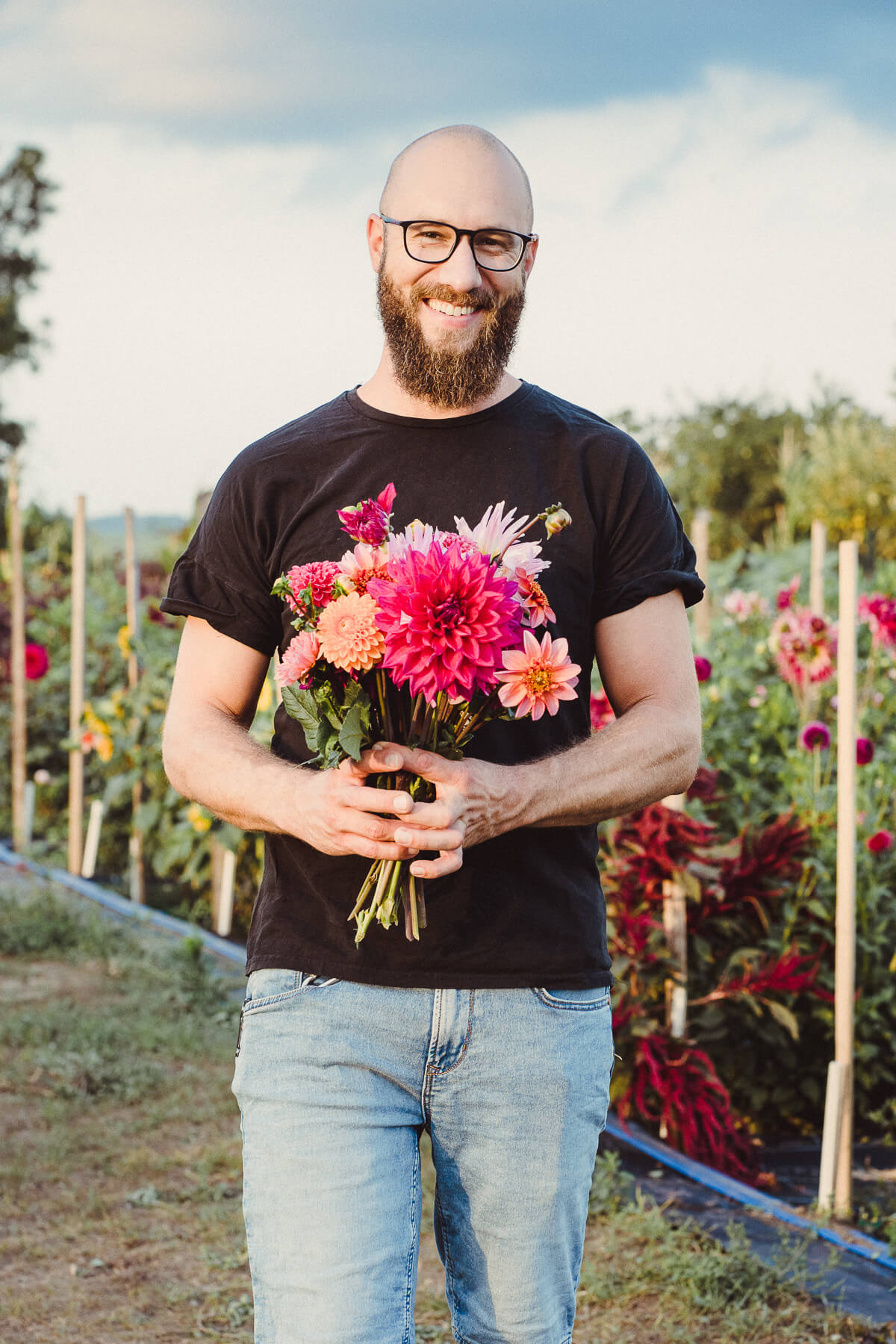 regionale Schnittblumen „Blumenbund“ Besuch im Weinviertel – diesellerie.com