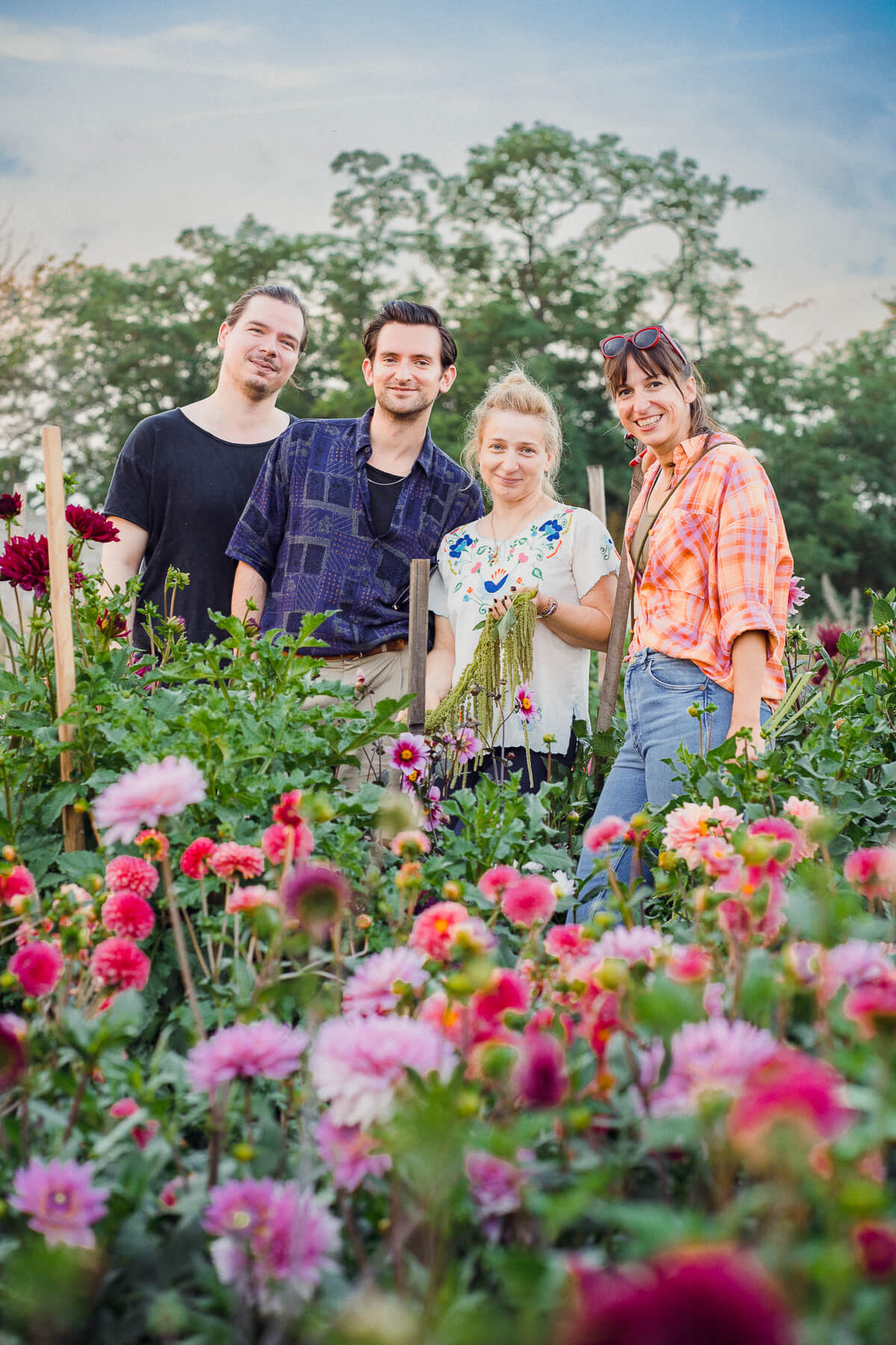 regionale Schnittblumen „Blumenbund“ Besuch im Weinviertel – diesellerie.com