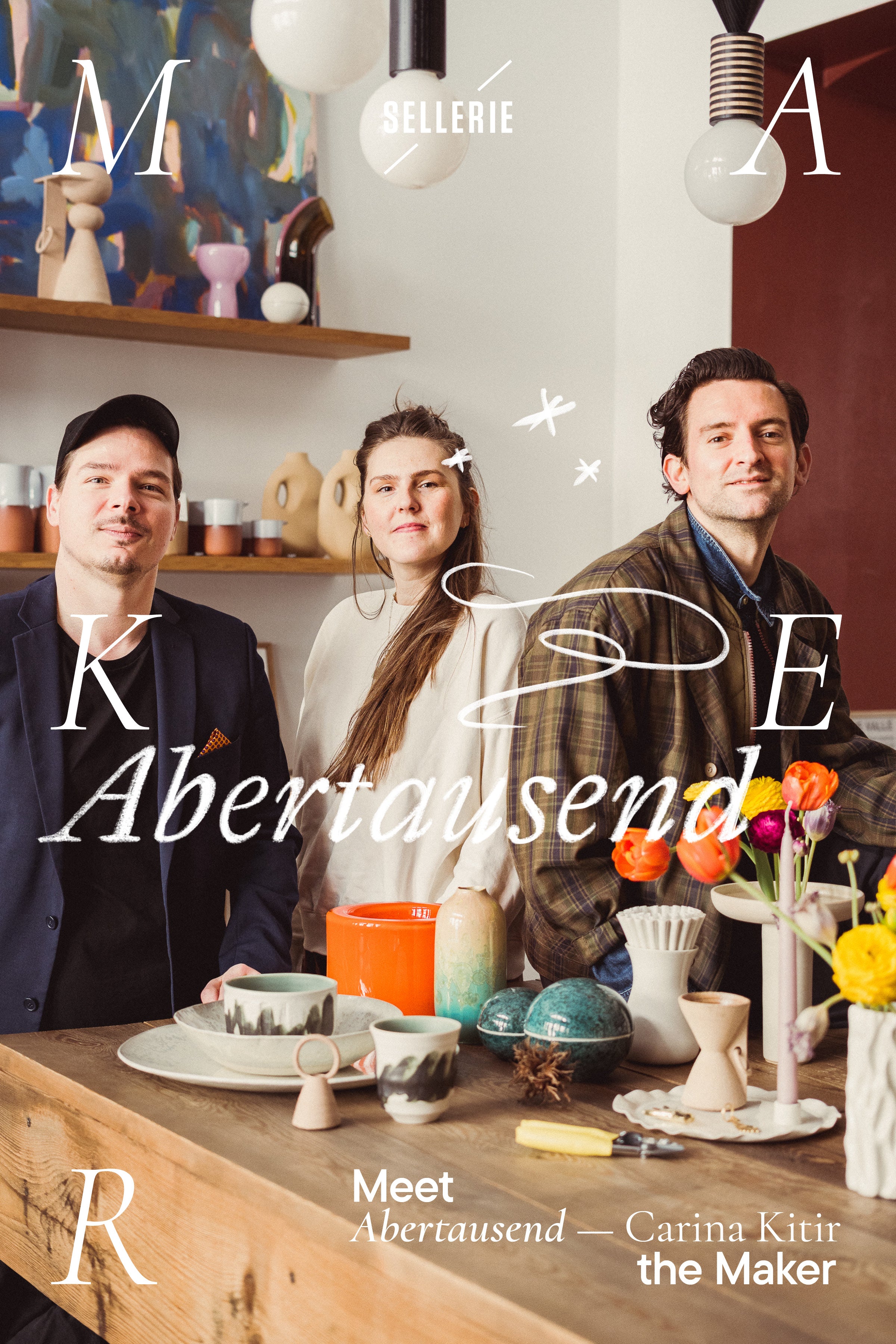 Meet the Maker: Abertausend Carina Kitir Wohnaccessoires – diesellerie.com