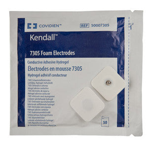 Electrodes Bluetens M - Pack 8 Electrodes Rectangulaires 1 Snap