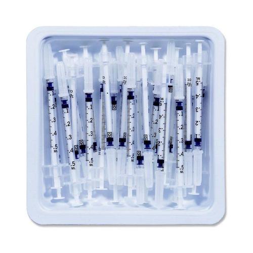 Magellan 3 mL Syringe 23 Gauge x 1 Hypodermic Safety Needle, 50/Box —  Mountainside Medical Equipment