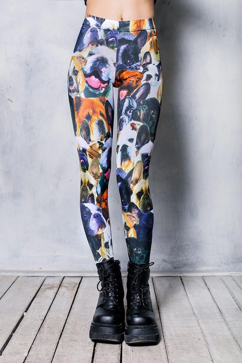 Golden Dragon Leggings, Tapestry Print Stretchy Elasticized Waist - Pyramid  Collection Fashions That Express Fantasy And Romantic Spirit