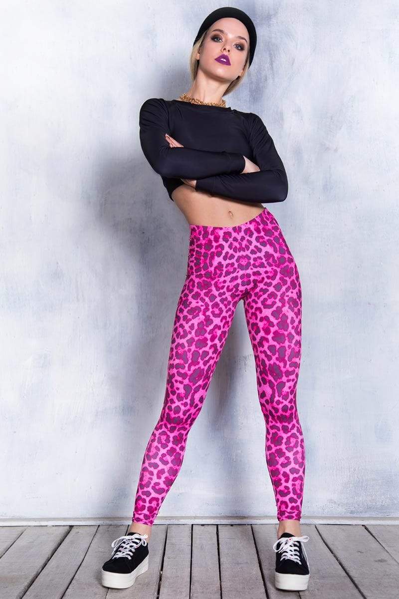 Purple leopard print leggings! #leopardprint #leggings #burningman  #musicfestival #revolverfashion #f…