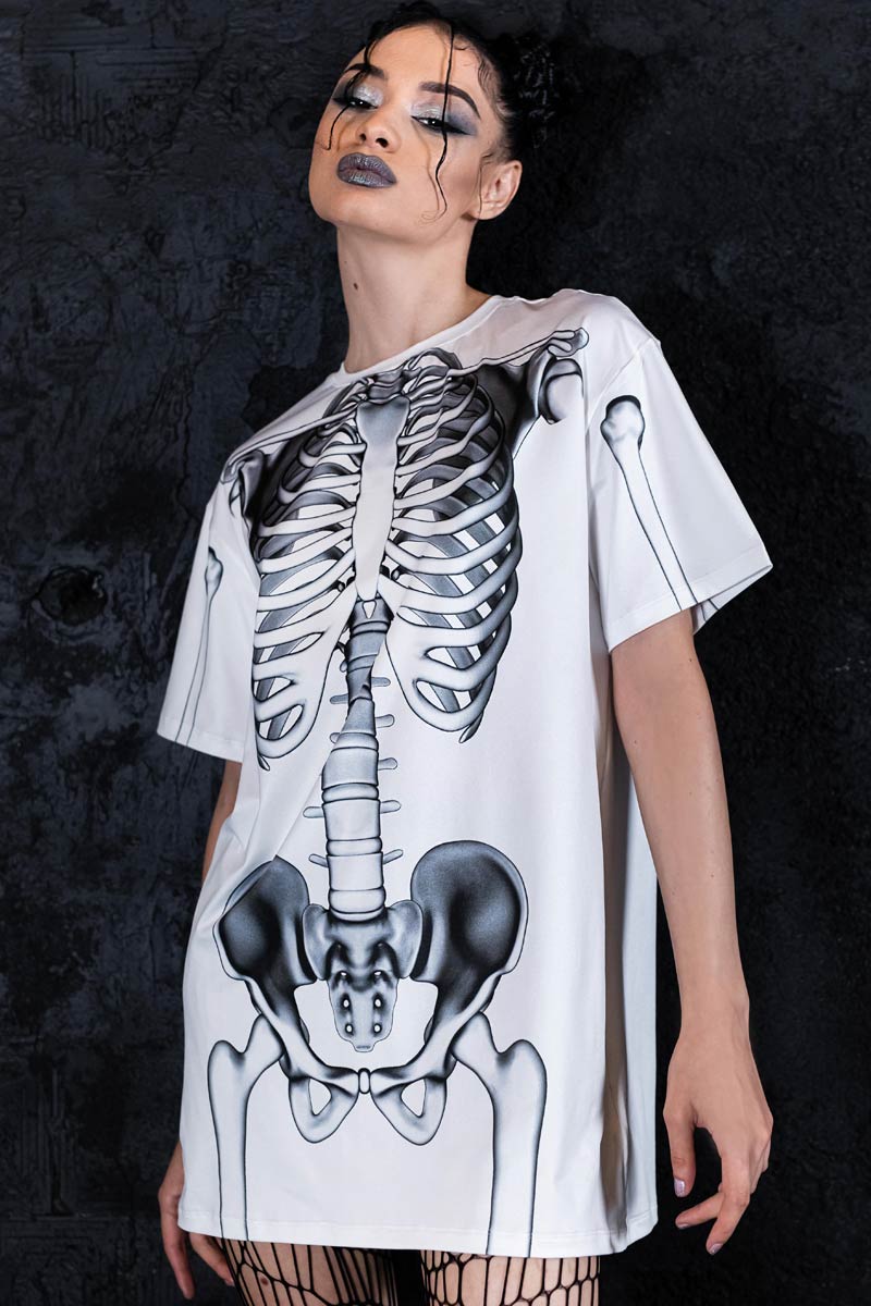 Birth of Venus Skeleton Oversized Tshirt, Botanical Aesthetic Art Clothing,  Witchy Clothes, Creepy Cute Goth Trendy Shirt, Halloween Tee -  Hong  Kong