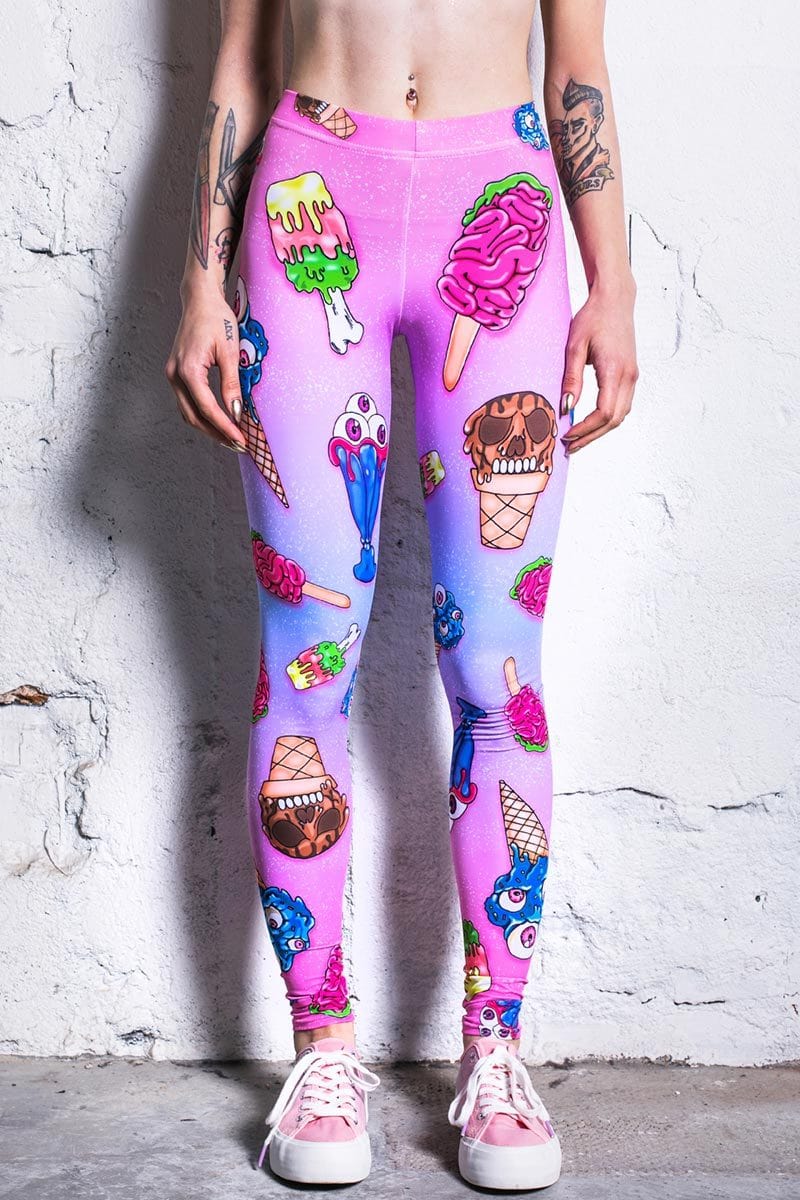  XUWU Cute Yoga Pants Pineapple Ice Cream Avocado Skull