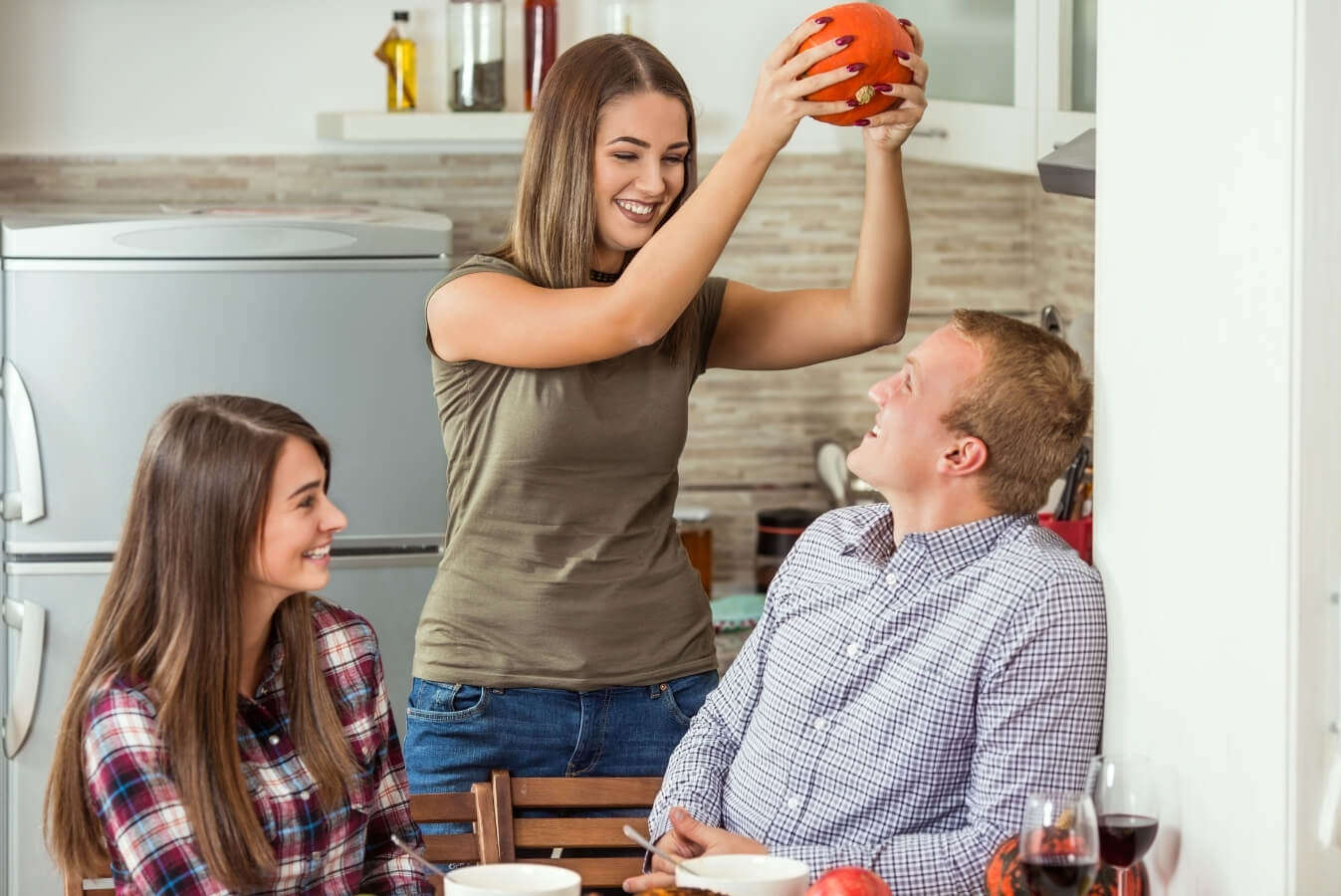 Dinner table joy