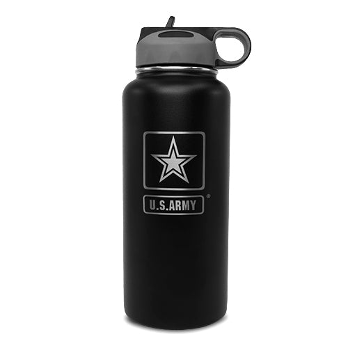 Army Bottle Cooler - Insulated Stainless Steel US Army Can Cooler Gift