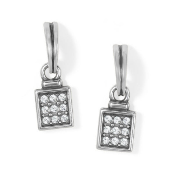 Brighton Meridian Zenith Mini Post Earrings Black