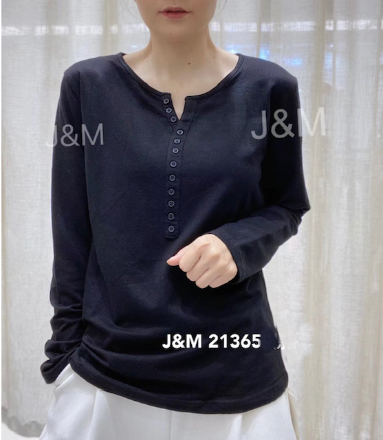 J&M 21365 COTTON LONG SLEEVE T