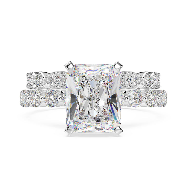 Wiley Hart Affordable Emerald Cut White 