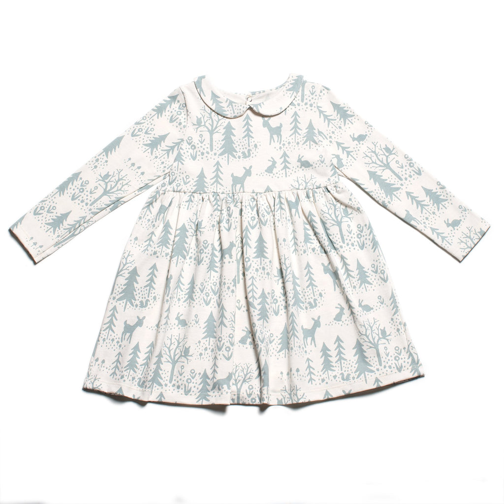 baby blue winter dress