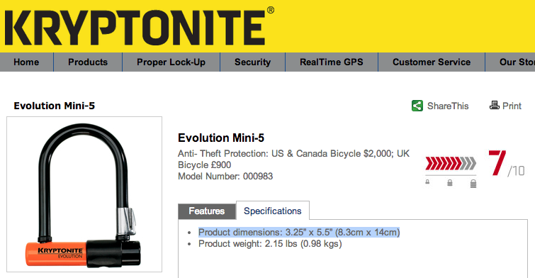 Kryptonite Mini Evo 5 - 3x5 or 5x7?