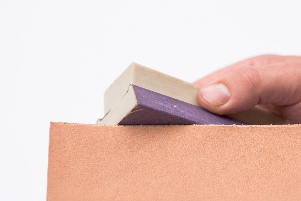 How to DIY Cut and Finish a Leather Edge Without Any Special Tools
