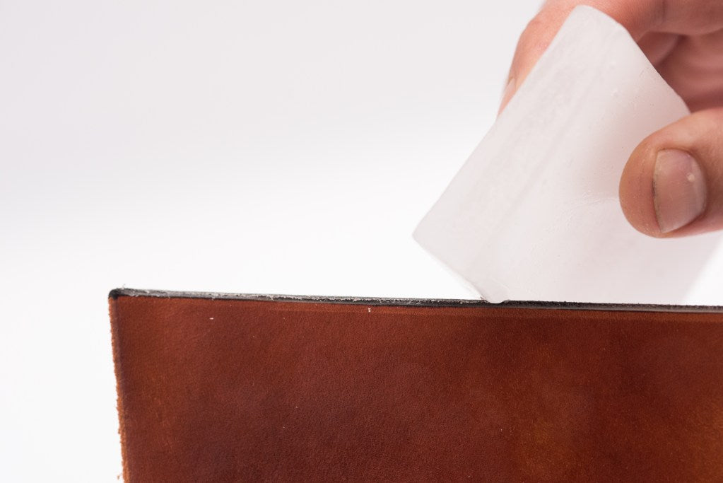 How to DIY Cut and Finish a Leather Edge Without Any Special Tools: Be -  Walnut