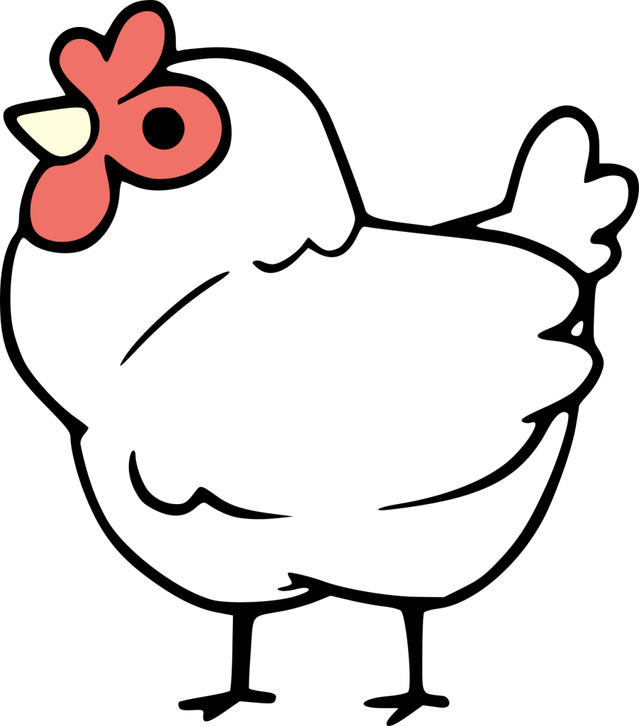 Chicken mascot for the Artisans Cooperative logo