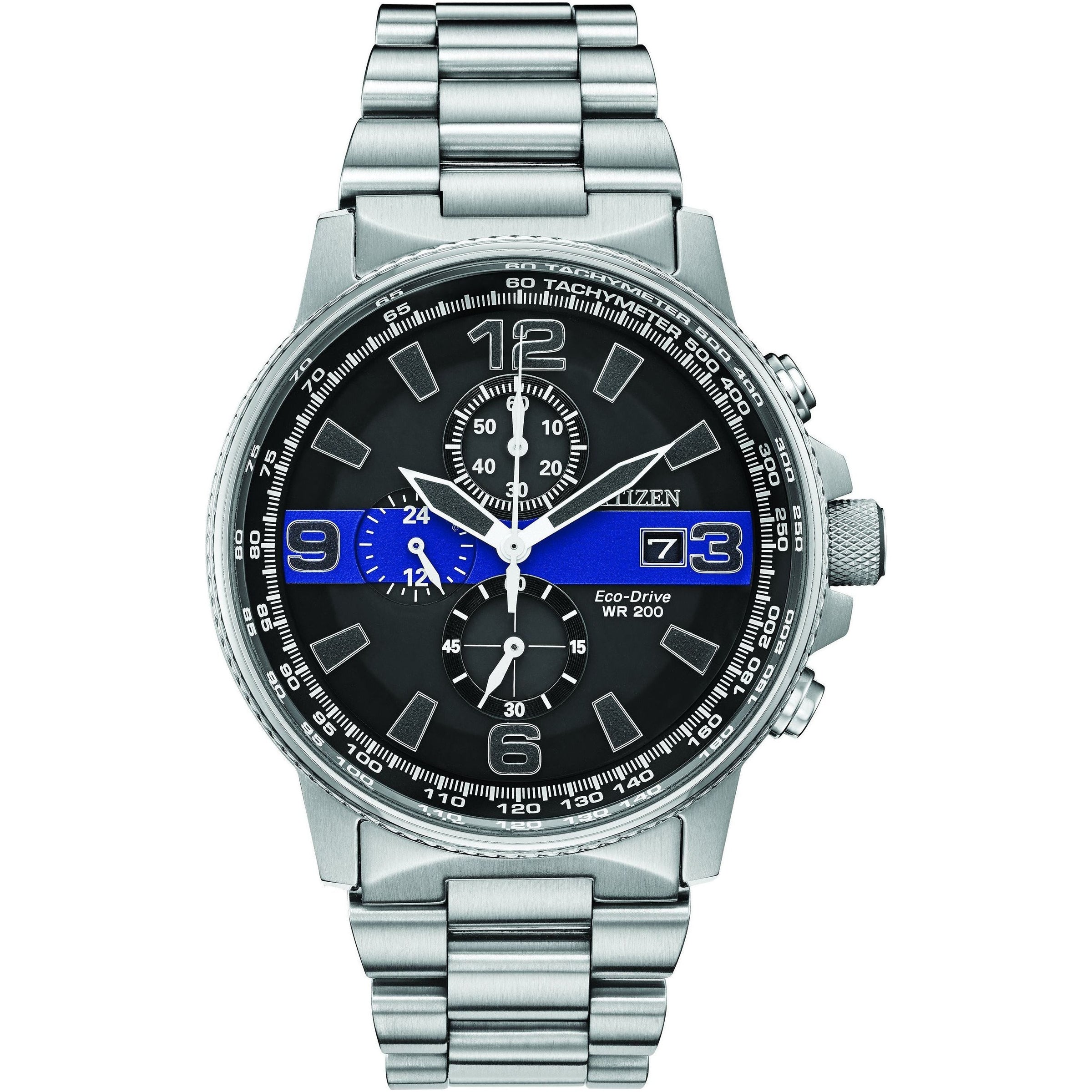 Citizen Men's Watch Chronograph 200M WR Eco Drive CA0291-CEA