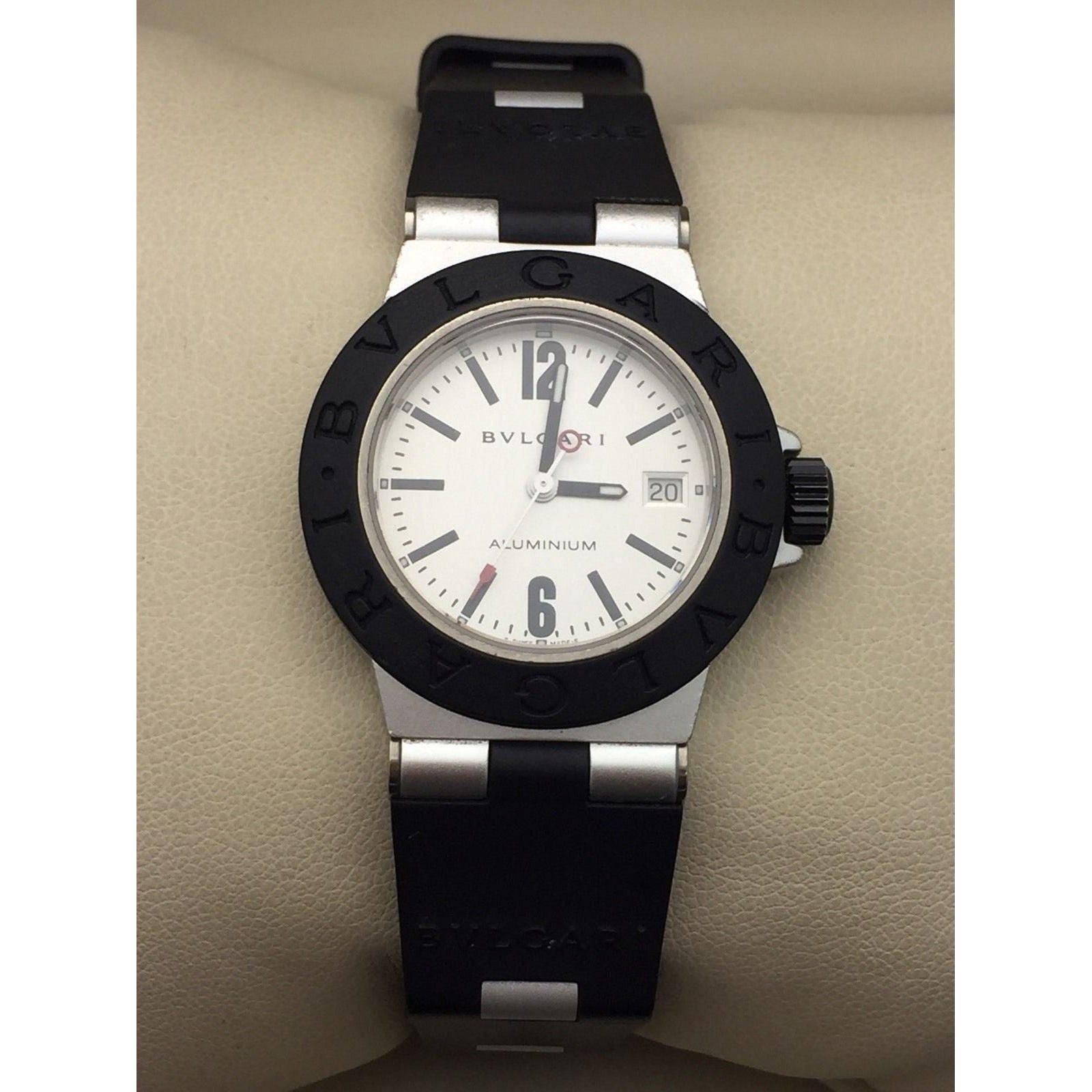 bvlgari watch aluminium