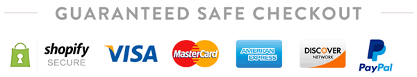 Guaranteed Safe Checkout with Paypal, Visa, Mastercard. Shop with Confidence | Novel Buys