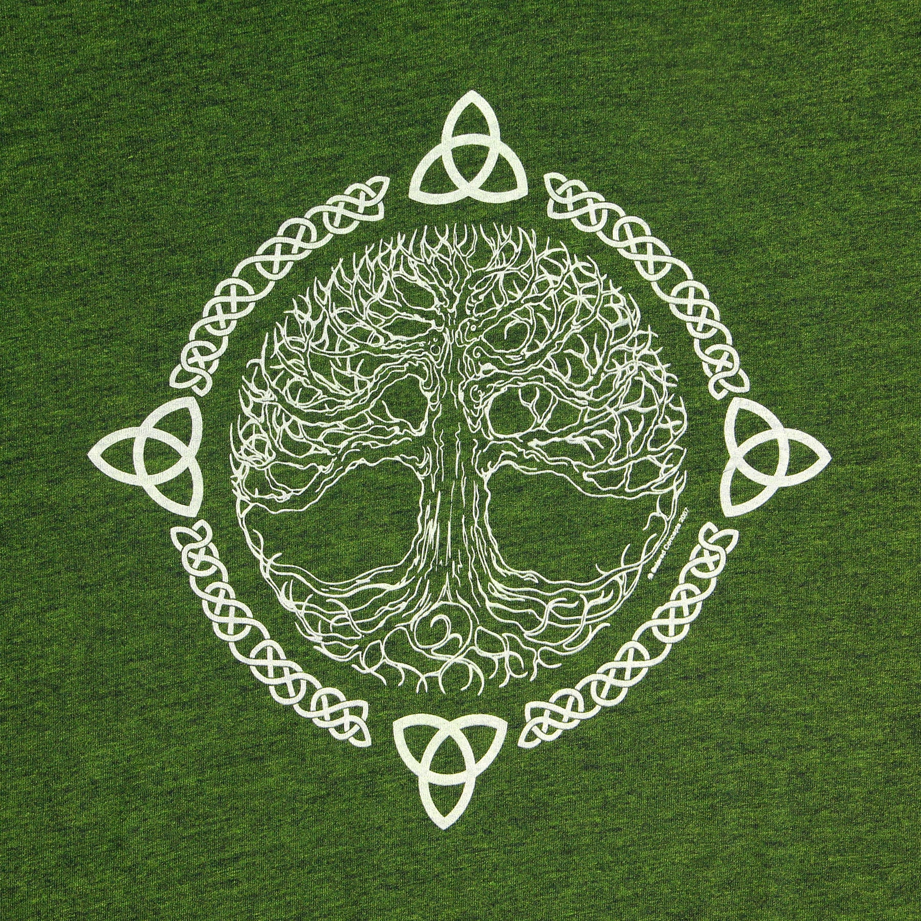 Tree Of Life Green Women S T Shirt Celtic Attitudes