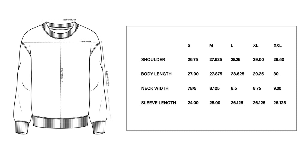 Shirt Size Guide Strata