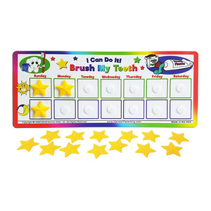 Brushing And Flossing Chart For Kids