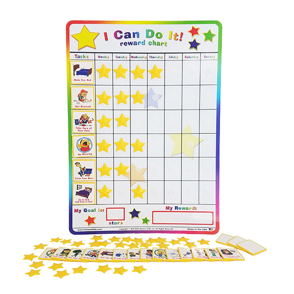 I Can Do It Reward Chart By Kenson Kids Kenson Parenting Solutions