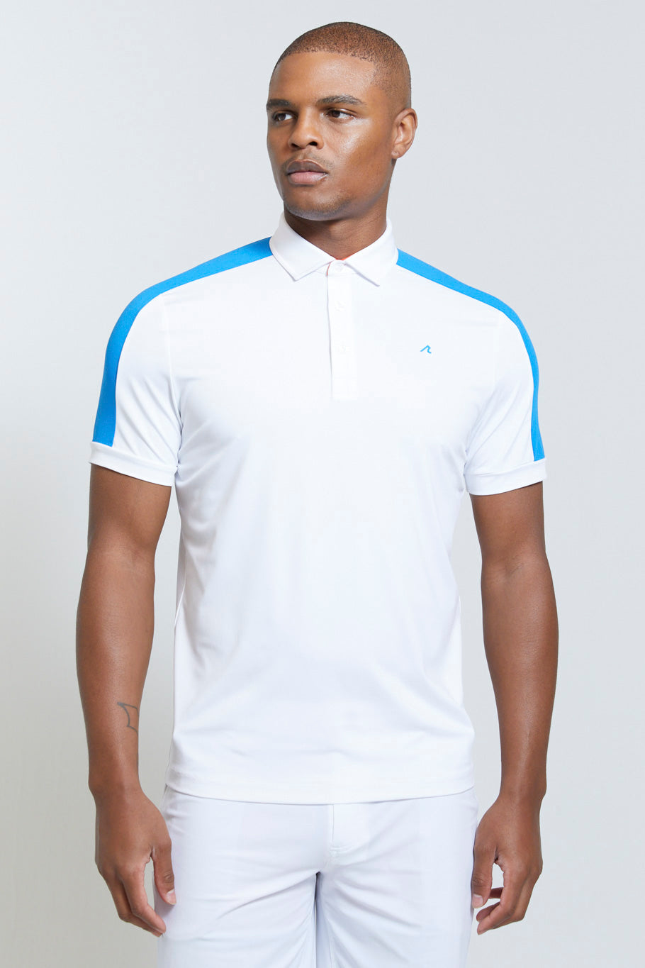 Editor interview Hotellet Evans Men's Athletic Polo Shirt in White – REDVANLY
