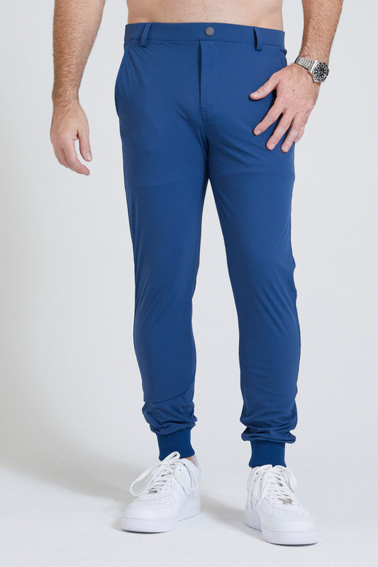 Buy Rad Prix Men Solid Cream Elasticated Cotton activewear Joggers