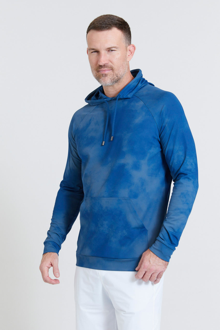 Quincy Athletic Hoodie - Men's Hoodie in Classic Blue – REDVANLY S / Classic Blue